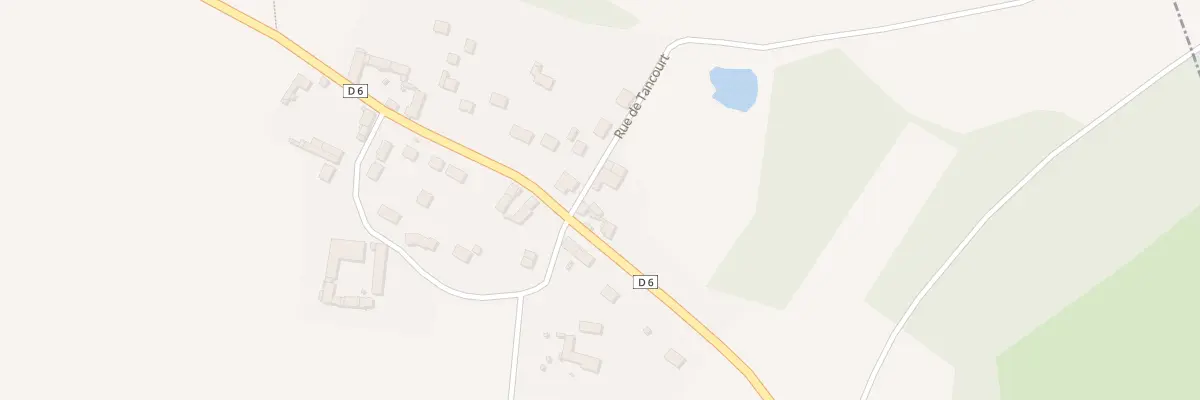 Plan du 2 Rue de Tancourt à Cuisy-en-Almont