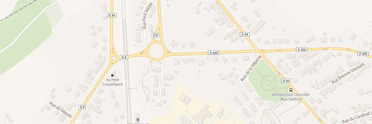 Plan du 4 Rue Privat Théry à Montescourt-Lizerolles