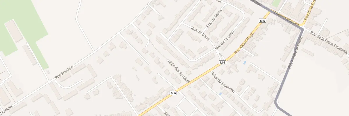 Plan du 94 Rue de Tournai à Leers