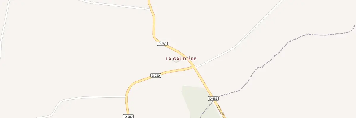 Plan du 2 Rte de la Gaudière à Verneuil-en-Bourbonnais