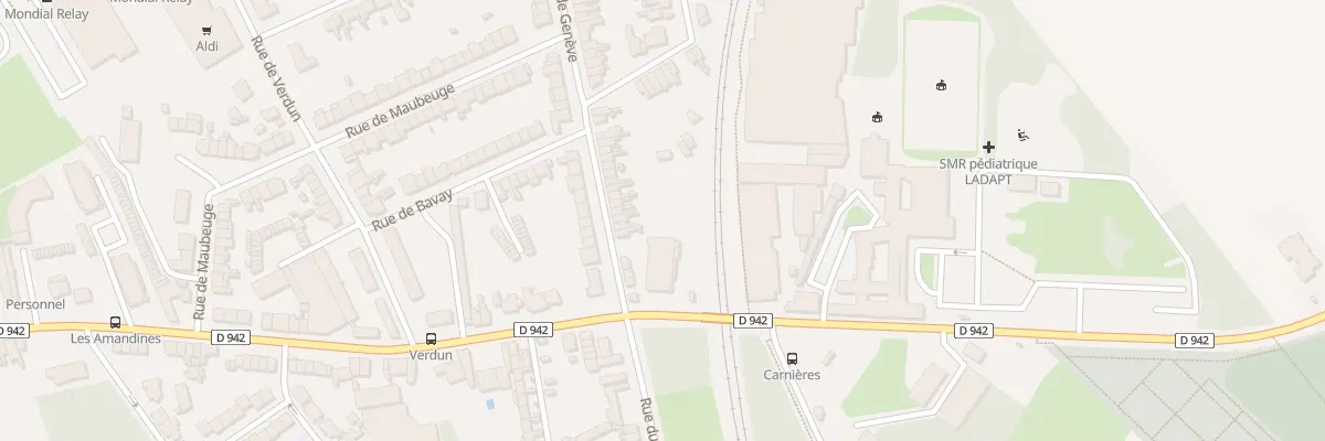 Plan du 69 Rue de Genève à Cambrai