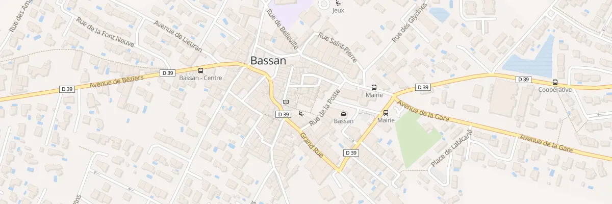 Plan du 4 Rue des Remparts à Bassan