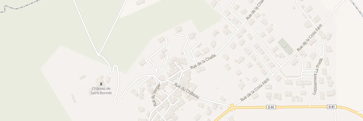 Plan du 6 Imp de la Garenne à Saint-Bonnet-lès-Allier