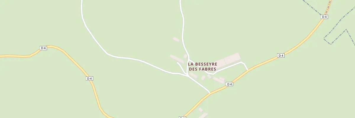Plan du 5110 La Besseyre des Fabres à Chaliers