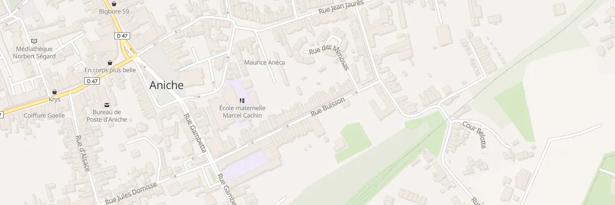 Plan du 51 Rue Buisson à Aniche