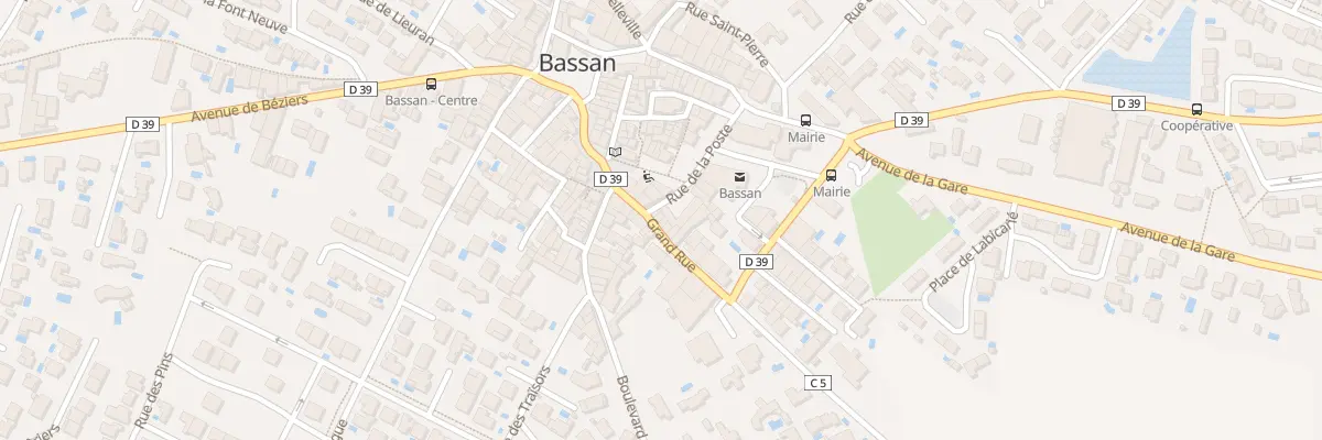 Plan du 5 Grand-Rue à Bassan