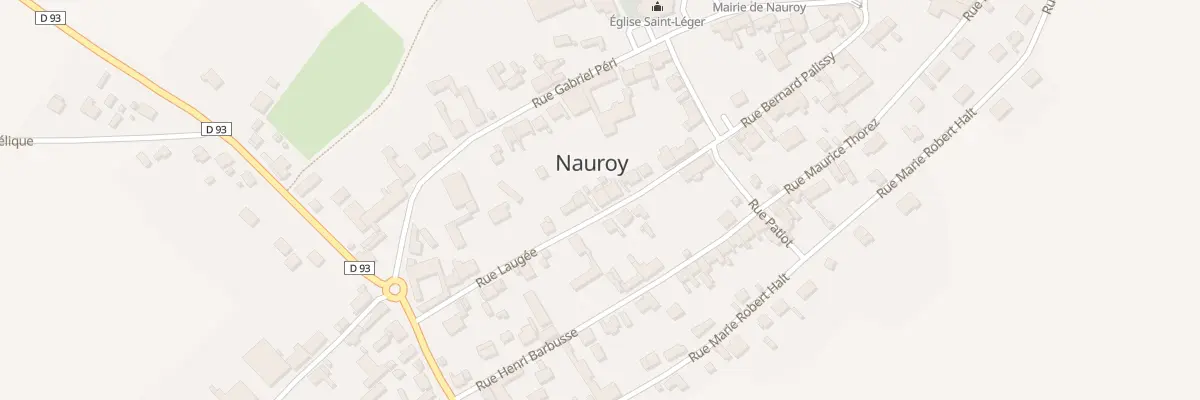 Plan du 12 Rue Laugée à Nauroy