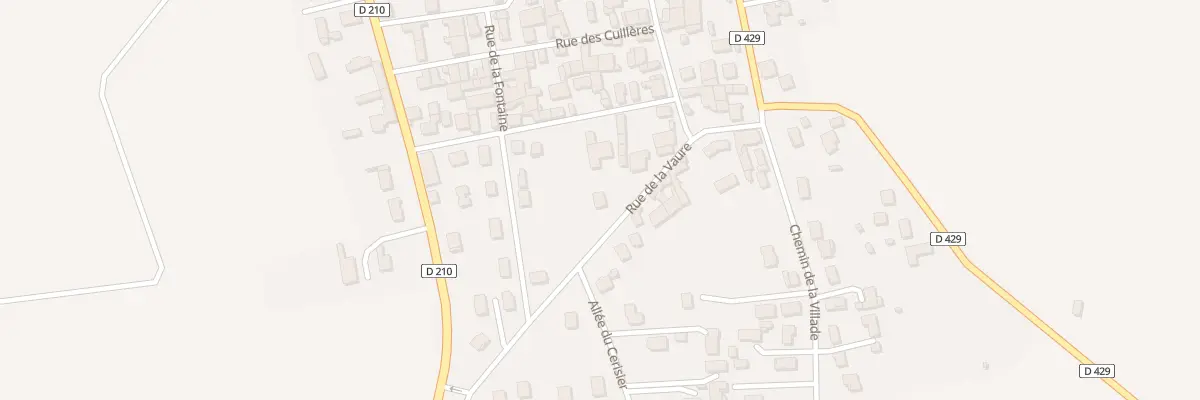 Plan du 11 Rue de la Vaure à Surat