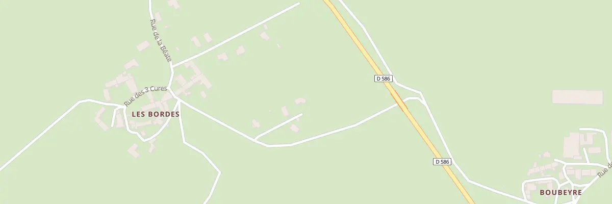 Plan du 5000 Le Fousou à Saint-Beauzire
