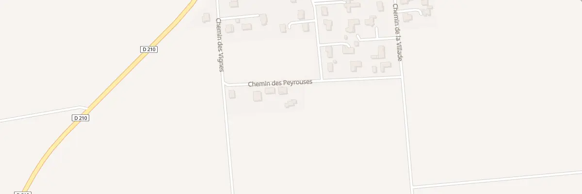 Plan du 10 Che des Peyrouses à Surat