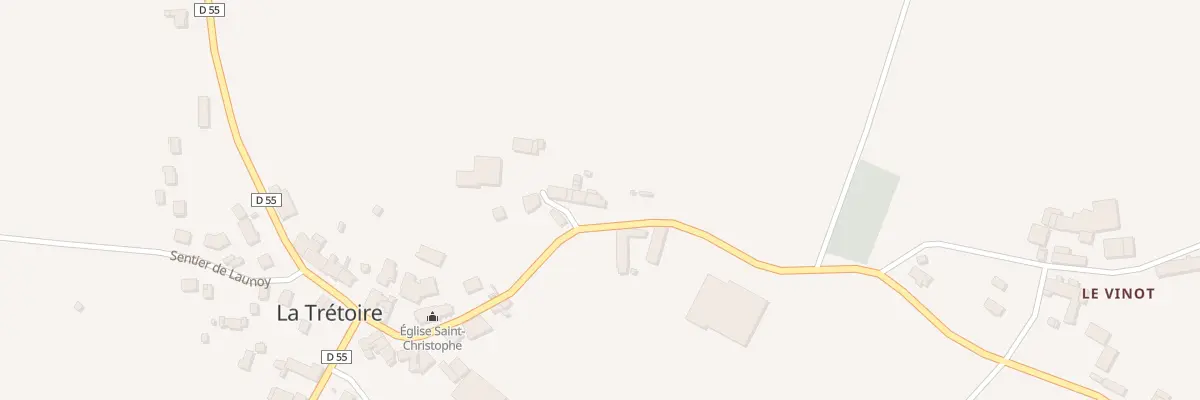 Plan du 5194 Les Vieilles Cours à La Trétoire
