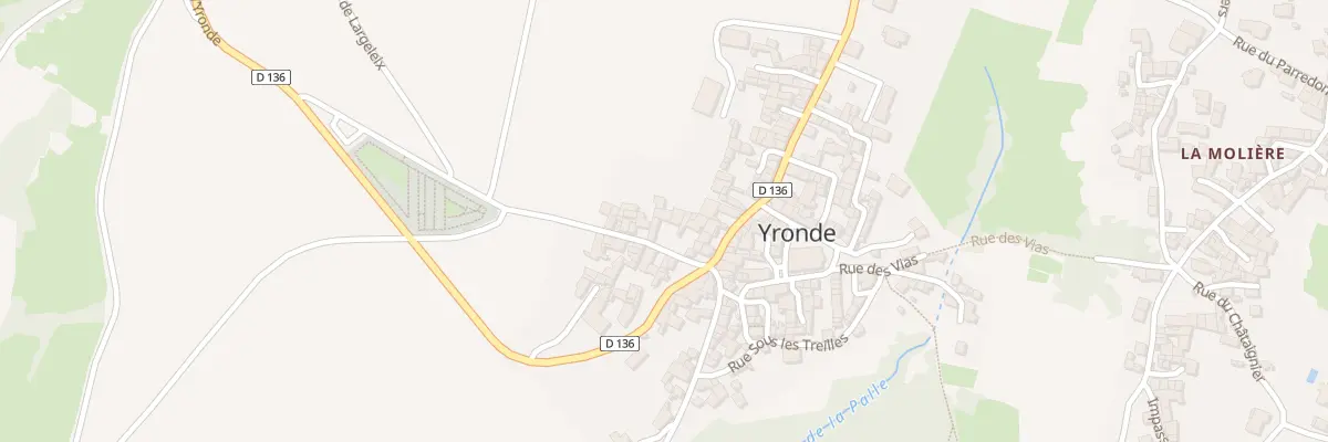 Plan du 6 Rue du Haut Pavé Yronde à Yronde-et-Buron