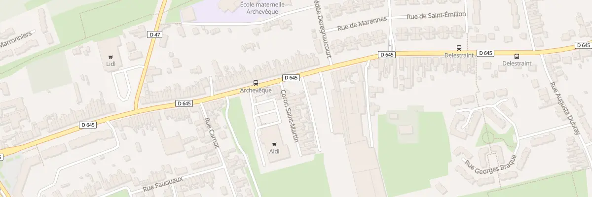 Plan du 3 Rue Saint Martin à Aniche