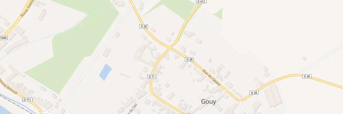 Plan du 21 Rue du Géant à Gouy