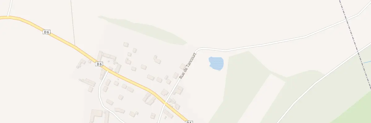 Plan du 1B Rue de Tancourt à Cuisy-en-Almont