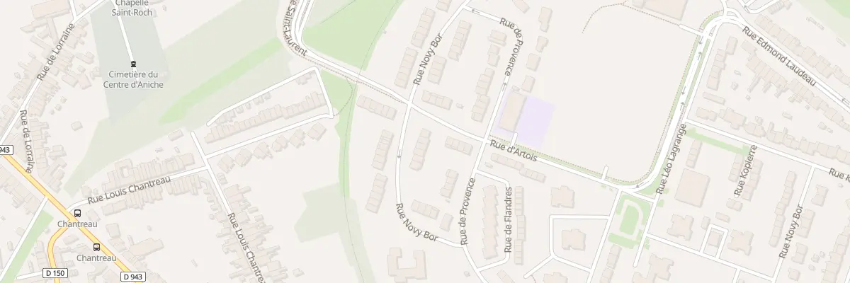 Plan du 23 Rue de Novy Bor à Aniche