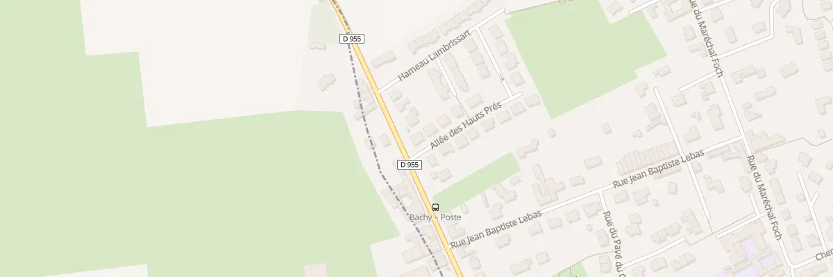 Plan du 176 All des Hauts Prés à Bachy