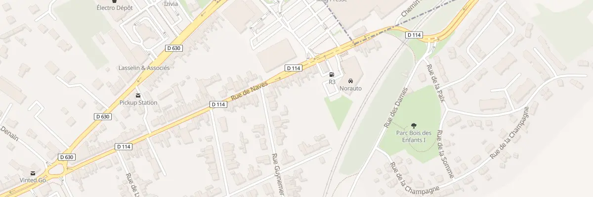 Plan du 80 Rue de Naves à Cambrai