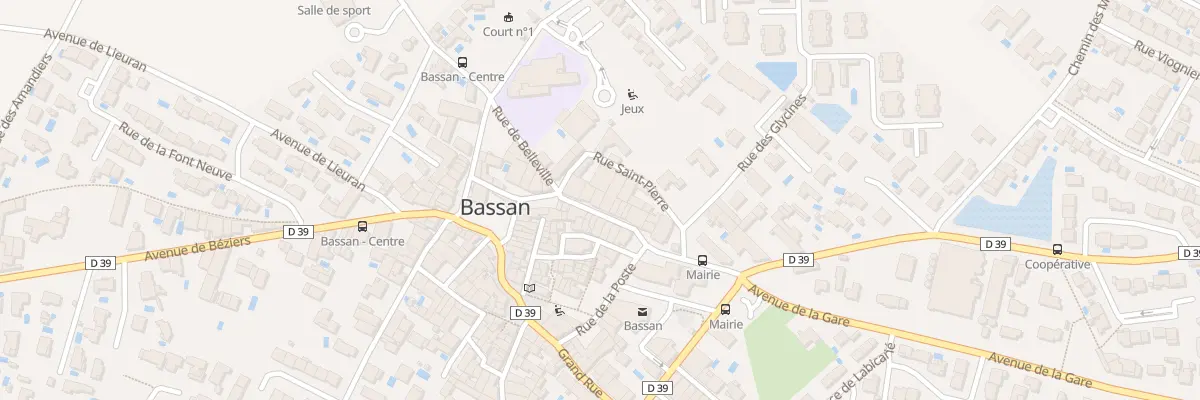 Plan du 19 Rue du Puits Neuf à Bassan