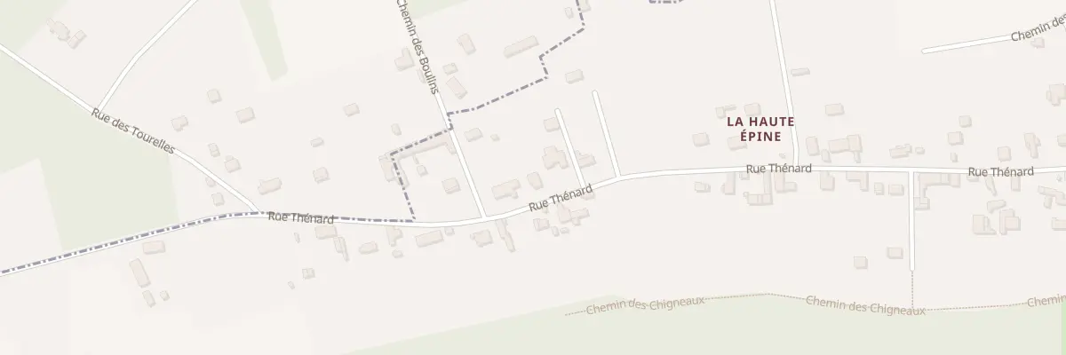 Plan du 70 Rue Thénard à Villeneuve-sur-Yonne