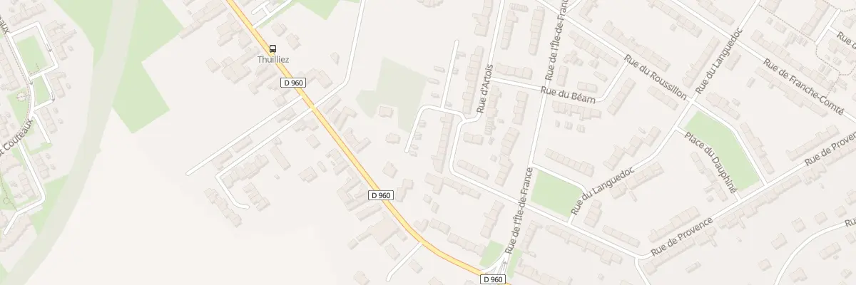 Plan du 15 Rue d’Artois à Cambrai