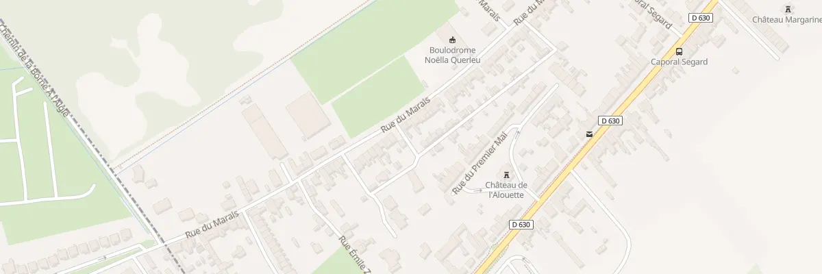 Plan du 108 Rue du Marais à Escaudœuvres