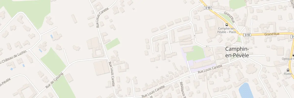 Plan du 6 Res Ernest Masurel à Camphin-en-Pévèle
