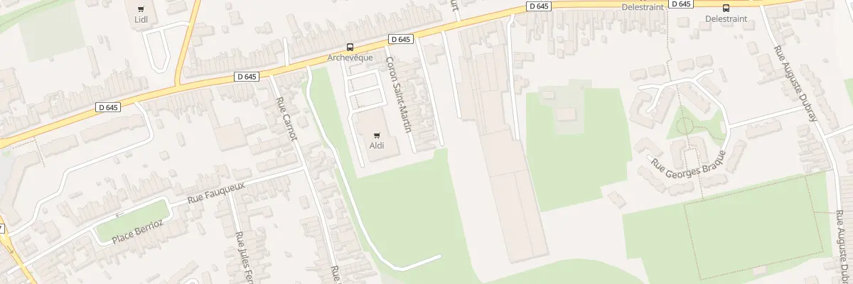 Plan du 18 Rue Saint Martin à Aniche