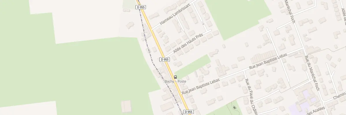 Plan du 189 All des Hauts Prés à Bachy