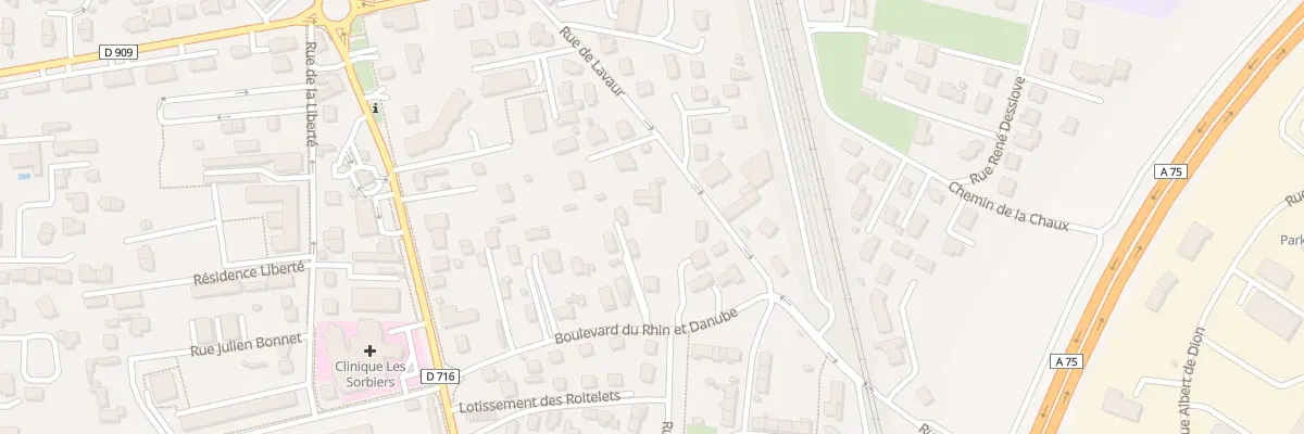 Plan du 64 Rue de Lavaur à Issoire
