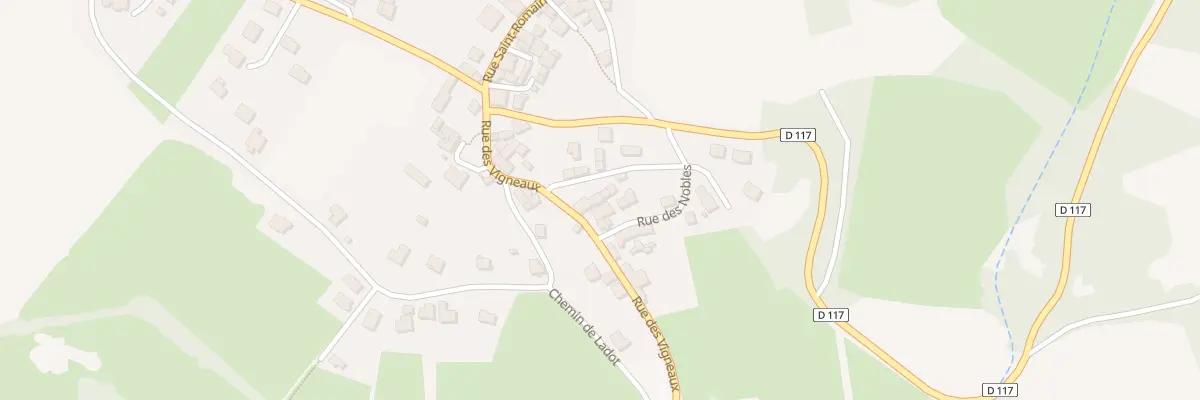 Plan du 9 Rue des Vigneaux à Busséol