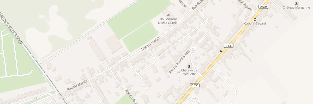 Plan du 110 Rue du Marais à Escaudœuvres
