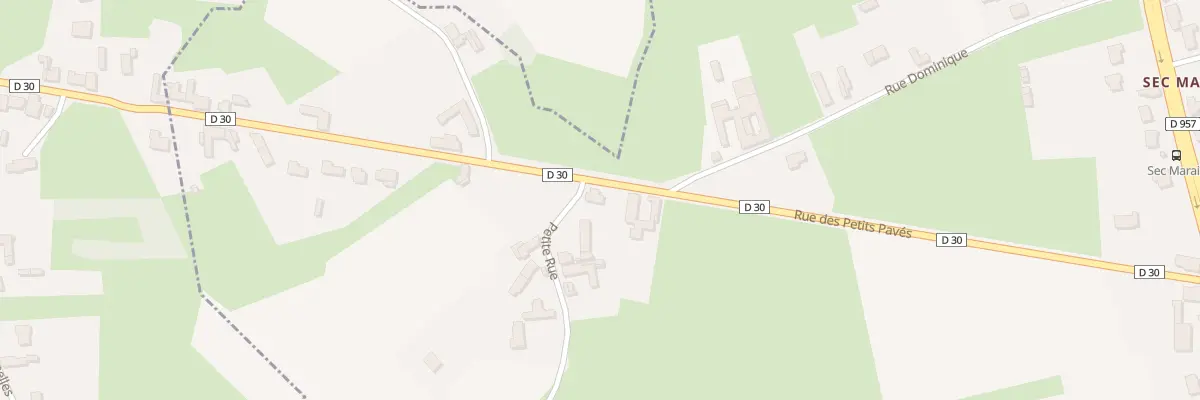 Plan du 23 Rue du Petit Pave à Marchiennes