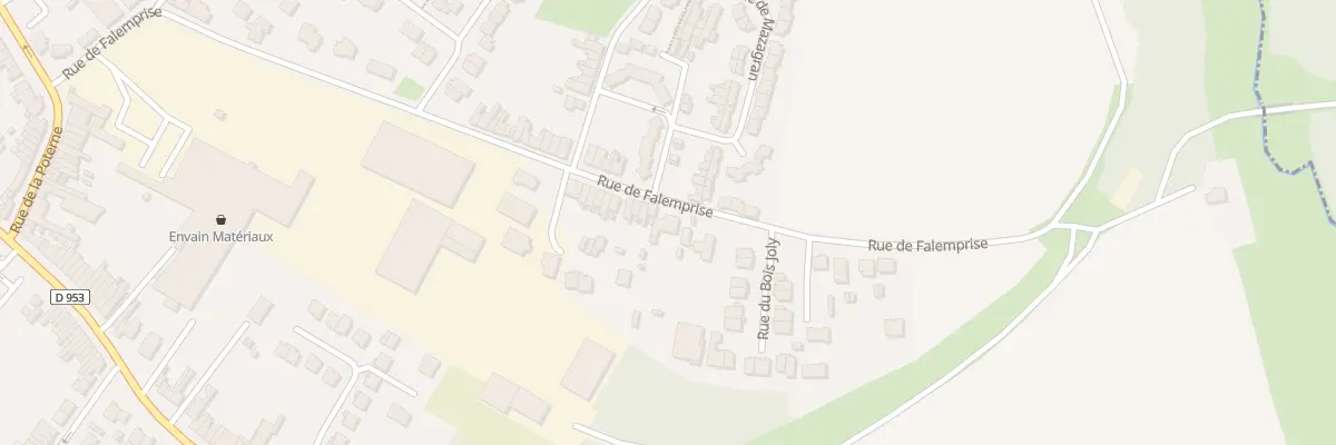 Plan du 22 Rue Falemprise à Orchies
