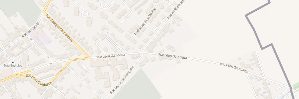 Plan du 4 Rue Aurèle Guénard à Leers