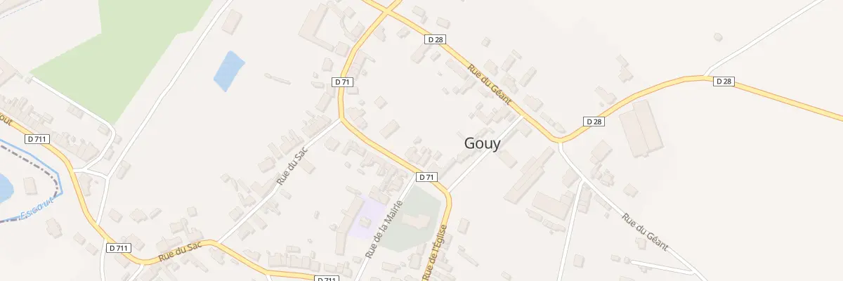Plan du 8 Gr Gde Rue à Gouy