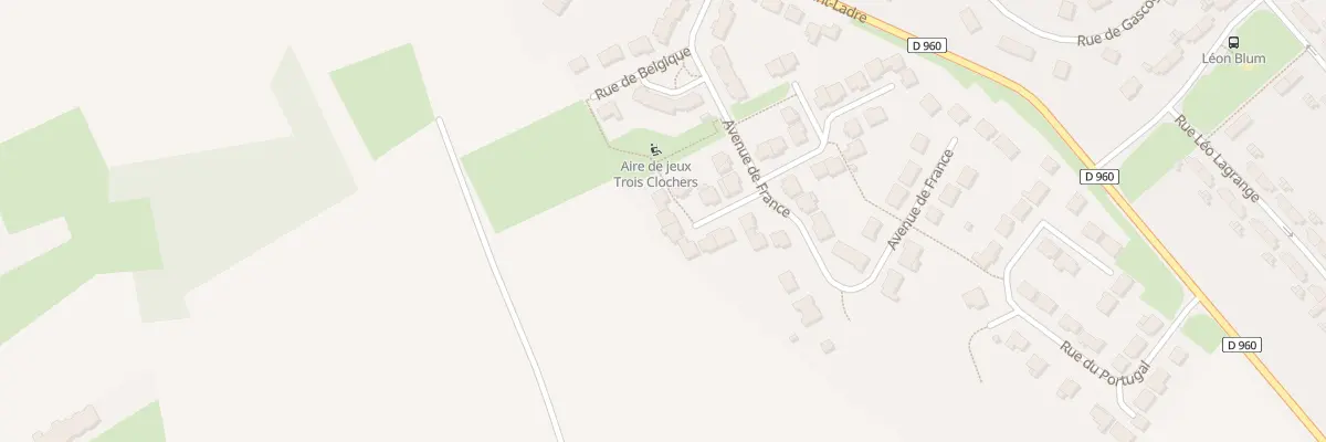 Plan du 8 Rue du Danemark à Cambrai