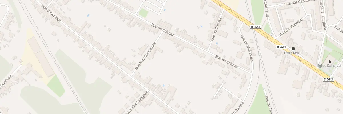 Plan du 138 Rue de Colmar à Cambrai
