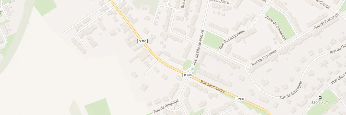 Plan du 313 Rue Saint-ladre à Cambrai