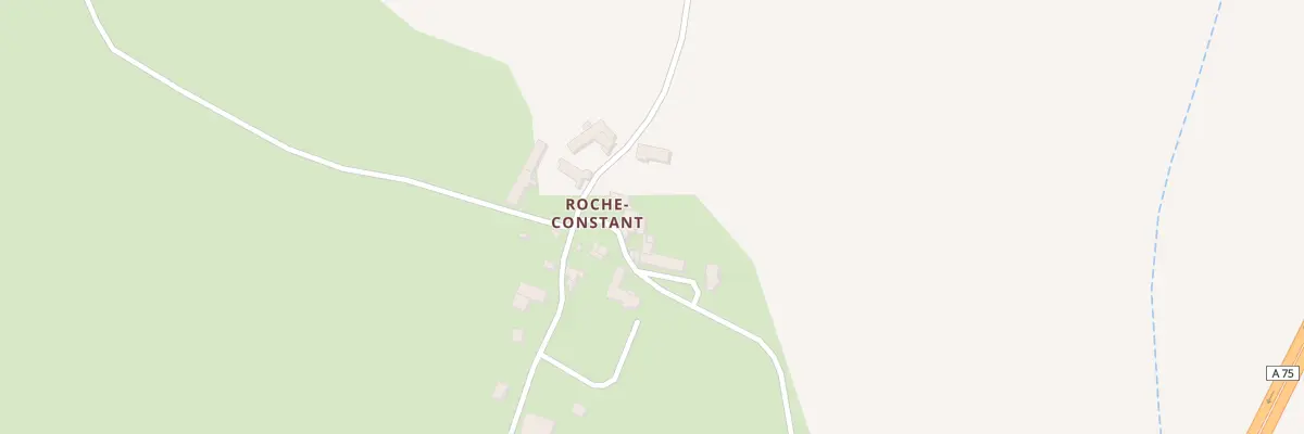 Plan du 10 Roche Constant à Lorlanges