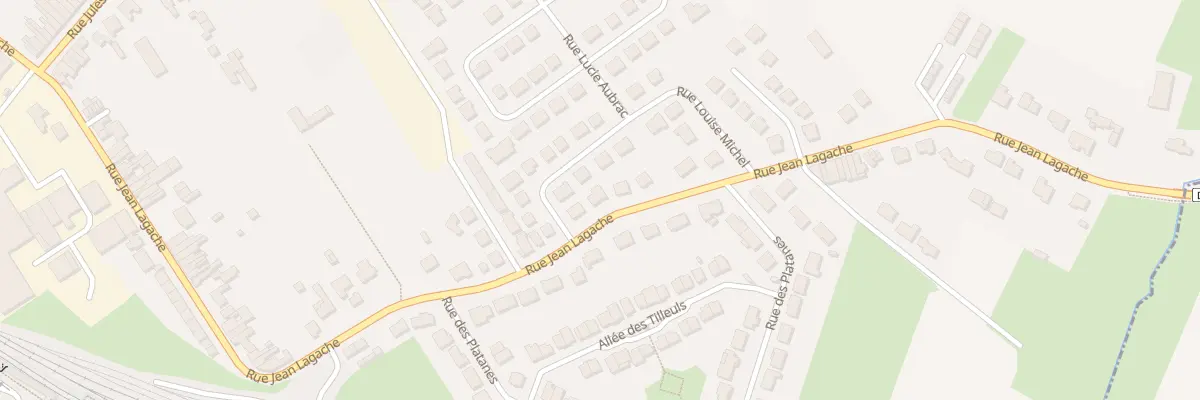 Plan du 83 Rue Jean Lagache à Orchies