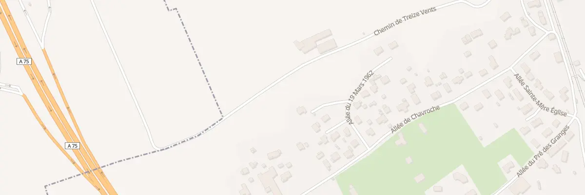 Plan du 2 Imp des Garennes au Breuil-sur-Couze
