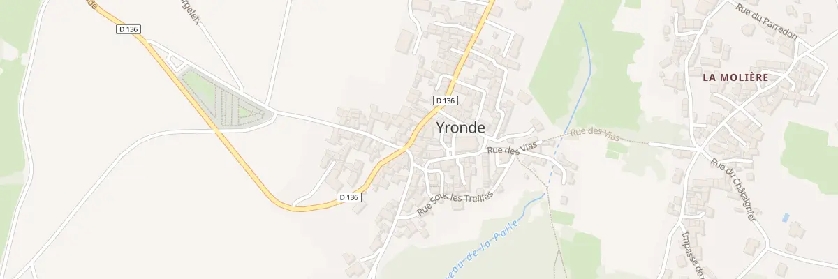 Plan du 31 Rue Principale Yronde à Yronde-et-Buron