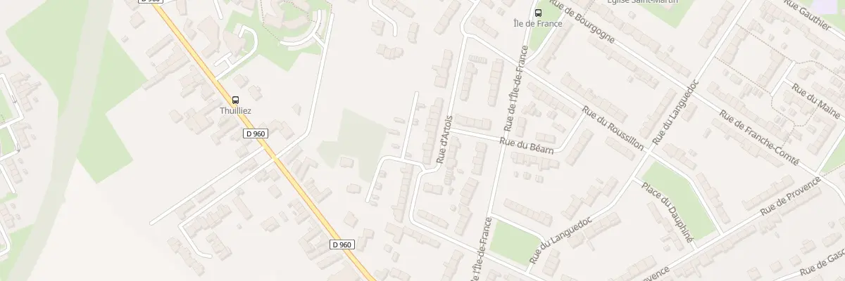 Plan du 31 Rue d’Artois à Cambrai
