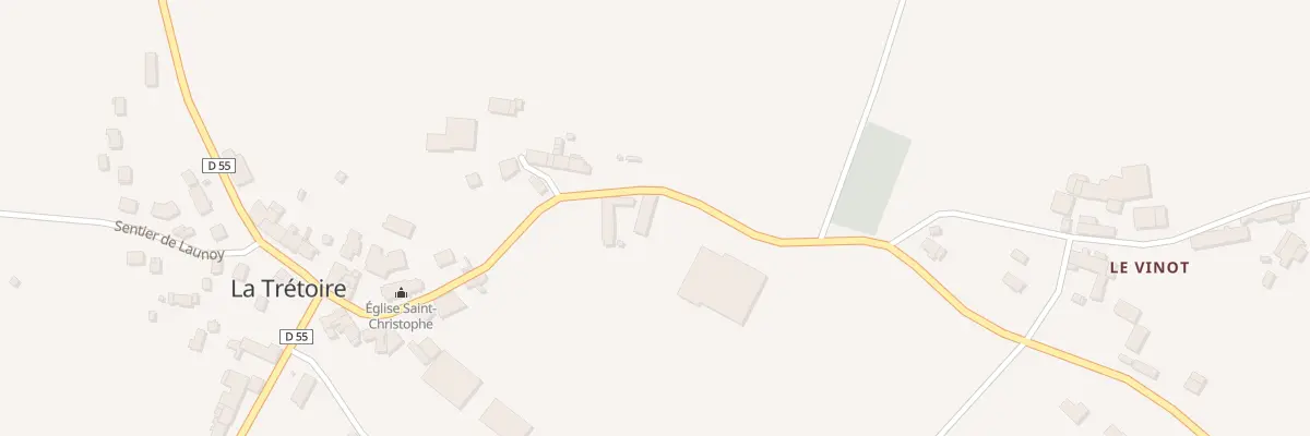 Plan du 5010 Les Vieilles Cours à La Trétoire