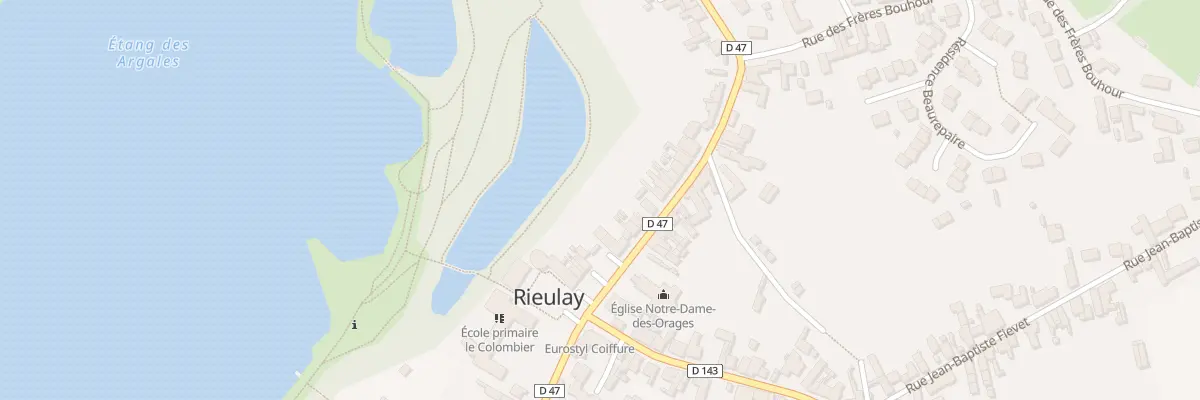 Plan du 15 Rue Joseph Bouliez à Rieulay