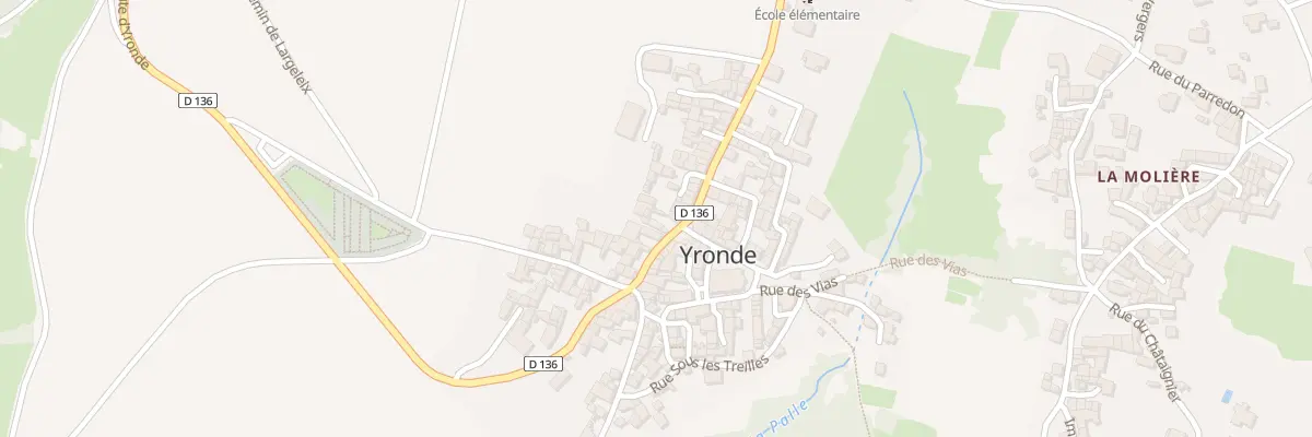 Plan du 26 Rue Principale Yronde à Yronde-et-Buron