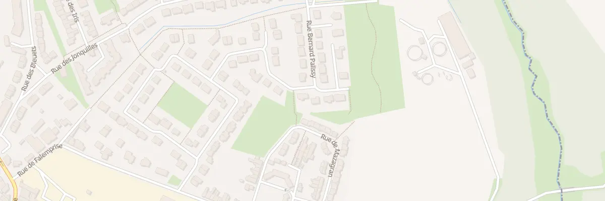 Plan du 44 Rue Bernard Palissy à Orchies