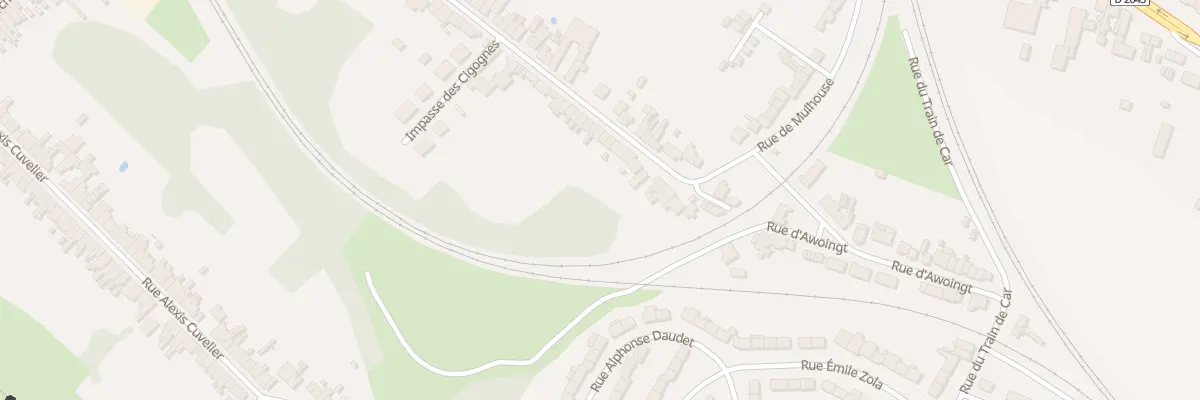 Plan du 138 Rue d’Awoingt à Cambrai