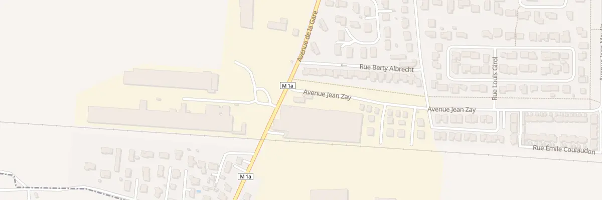 Plan du 33 Av de la Gare à Pont-du-Château